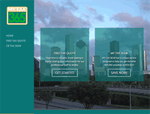 Tablet Screenshot of mytax365.com
